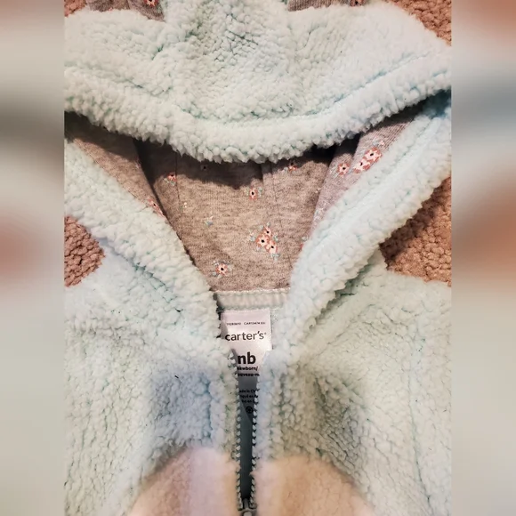 Adorable Baby Bunny Hooded Onesie - Picture 3 of 3